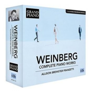 Mieczyslaw Weinberg - Complete Piano Works i gruppen CD hos Bengans Skivbutik AB (1188468)