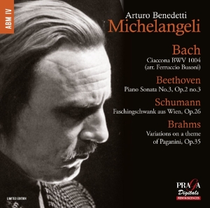 Arturo Benedetti Michelangeli - Volume 3:Chaconne i gruppen Musikk / SACD / Klassisk hos Bengans Skivbutik AB (1188545)