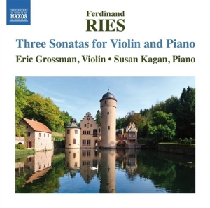 Ries - Three Sonatas For Violin i gruppen CD hos Bengans Skivbutik AB (1246299)