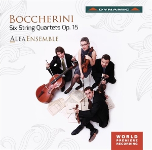 Boccherini Luigi - Six String Quartets Op. 15 i gruppen CD hos Bengans Skivbutik AB (1246317)