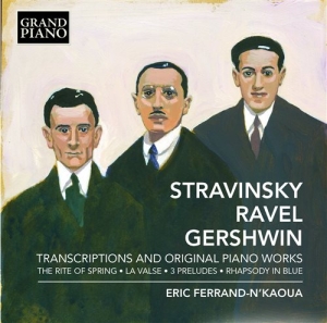 Stravinsky Ravel Gershwin - Transcriptions And Original Piano W i gruppen CD hos Bengans Skivbutik AB (1246320)