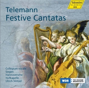 Telemann Georg Philipp - Festive Cantatas i gruppen CD hos Bengans Skivbutik AB (1246333)