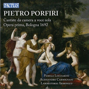 Porfiri Pietro - Cantate Da Camera A Voce Sola i gruppen CD hos Bengans Skivbutik AB (1246354)