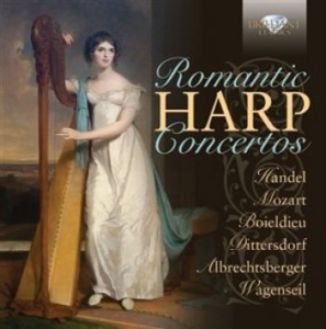 Various Artists - Romantic Harp Concertos i gruppen CD hos Bengans Skivbutik AB (1271783)