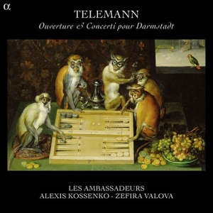 Telemann G. P. - Ouverture & Concerti For Darmstadt i gruppen VI TIPSER / Julegavetips CD hos Bengans Skivbutik AB (1273061)