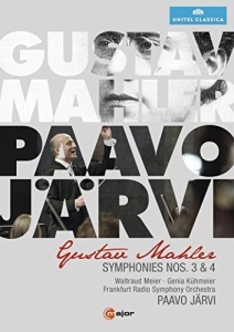 Mahler Gustav - Symphonies Nos. 3 & 4 i gruppen Musikk / DVD Audio / Klassisk hos Bengans Skivbutik AB (1273126)