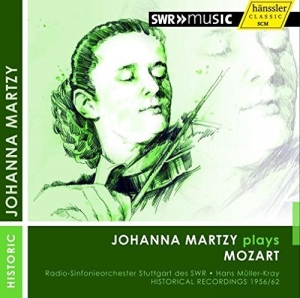 Mozart W. A. - Johanna Martzy Plays i gruppen CD hos Bengans Skivbutik AB (1273294)