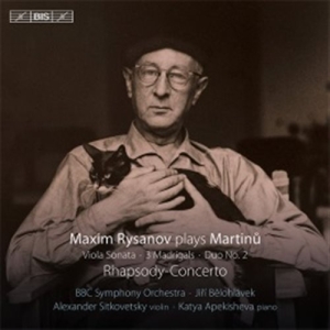 Martinu Bohuslav - Maxim Rysanov Plays Martinu (Sacd) i gruppen Musikk / SACD / Klassisk hos Bengans Skivbutik AB (1273372)