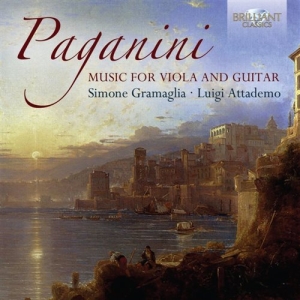 Paganini Niccolo - Music For Viola And Guitar i gruppen CD hos Bengans Skivbutik AB (1274420)