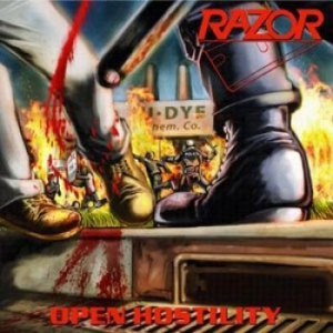 Razor - Open Hostility i gruppen VINYL hos Bengans Skivbutik AB (1276294)