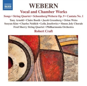 Webern Anton - Vocal And Chamber i gruppen CD hos Bengans Skivbutik AB (1308834)