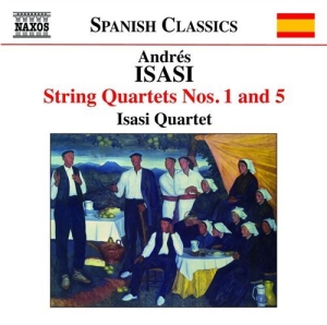 Isasi Andrés - String Quartets 3 i gruppen CD hos Bengans Skivbutik AB (1308838)