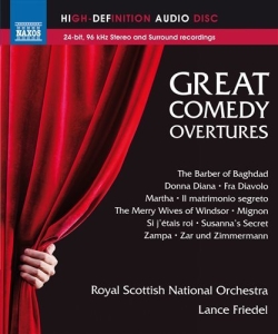 Various Composers - Great Comedy Overtures (Bd) i gruppen Musikk / Musikkk Blu-Ray / Klassisk hos Bengans Skivbutik AB (1309975)