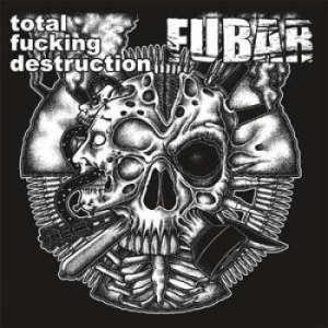 Total Fucking Destruction / F.U.B.A - Split i gruppen VINYL hos Bengans Skivbutik AB (1317602)