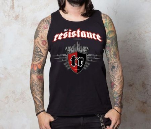 The Resistance - Tanktop Logo Red i gruppen Minishops / The Resistance hos Bengans Skivbutik AB (1327878)