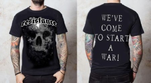 The Resistance - T-shirt Start a war i gruppen Minishops / The Resistance hos Bengans Skivbutik AB (1327952)