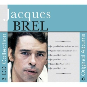 Brel Jacques - 6 Original Albums i gruppen CD hos Bengans Skivbutik AB (1475857)