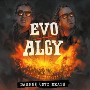 Evo/Algy - Damned Unto Death (White Red Splatt i gruppen VINYL hos Bengans Skivbutik AB (1483579)