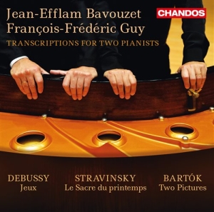 Bartók / Debussy / Stravinsky - Transcriptions For Two Pianists i gruppen VI TIPSER / Julegavetips CD hos Bengans Skivbutik AB (1485095)