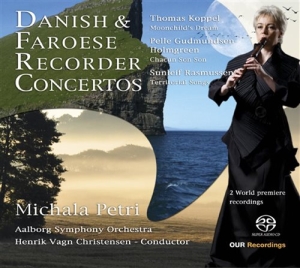 Various Composers - Danish & Faroese Recorder Ctos. i gruppen Musikk / SACD / Klassisk hos Bengans Skivbutik AB (1485108)