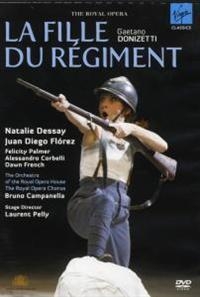 NATALIE DESSAY/JUAN DIEGO FLOR - DONIZETTI: LA FILLE DU RÉGIMEN i gruppen DVD & BLU-RAY hos Bengans Skivbutik AB (1485179)