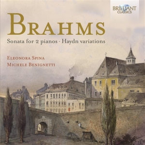 Brahms Johannes - Sonata For 2 Pianos i gruppen CD hos Bengans Skivbutik AB (1485620)