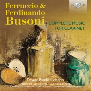 Busoni Ferruccio - Complete Music For Clarinet i gruppen CD hos Bengans Skivbutik AB (1485622)