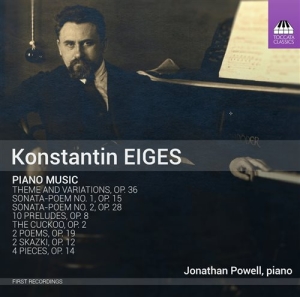 Eiges Konstantin - Piano Music i gruppen CD hos Bengans Skivbutik AB (1485670)