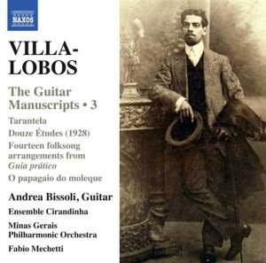 Villa-Lobos - The Guitar Manuscripts Vol. 3 i gruppen VI TIPSER / Julegavetips CD hos Bengans Skivbutik AB (1485686)