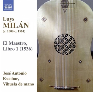 Milan - El Maestro/Libro 1 - Works For Solo i gruppen CD hos Bengans Skivbutik AB (1485689)