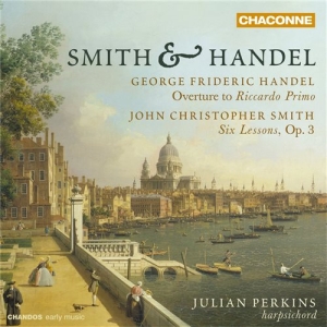 Smith / Händel - Works For Harpsichord i gruppen CD hos Bengans Skivbutik AB (1489529)