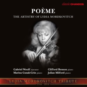 Various - The Artistry Of Lydia Mordkovitch i gruppen VI TIPSER / Julegavetips CD hos Bengans Skivbutik AB (1541478)