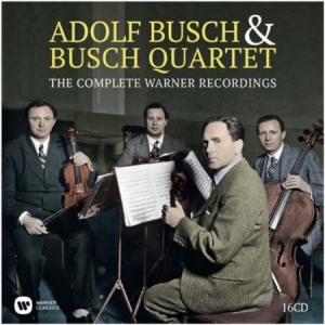 Adolf Busch - Adolf Busch & The Busch Quarte i gruppen CD hos Bengans Skivbutik AB (1545880)