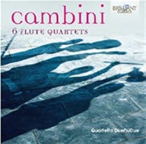 Cambini Giuseppe - 6 Flute Quartets i gruppen CD hos Bengans Skivbutik AB (1551359)