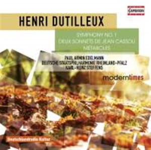 Dutilleux Henri - Symphony No. 1 i gruppen VI TIPSER / Julegavetips CD hos Bengans Skivbutik AB (1554161)