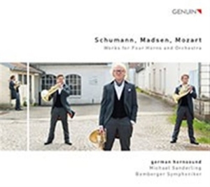 Mozart Leopold / Schumann - Original Works For Four Horns And O i gruppen CD hos Bengans Skivbutik AB (1554784)