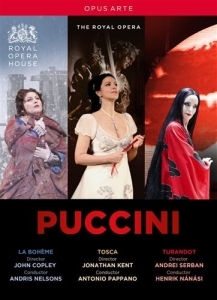 Puccini G. - La Bohème, Tosca & Turandot i gruppen DVD & BLU-RAY hos Bengans Skivbutik AB (1554824)