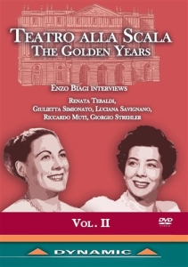 Various - Teatro Alla Scala Golden Years Vol. i gruppen DVD & BLU-RAY hos Bengans Skivbutik AB (1555201)