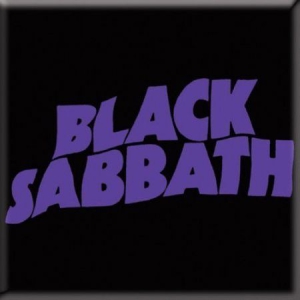 Black Sabbath - Black Sabbath - Wavy Logo Fridge Magnet i gruppen Minishops / Black Sabbath hos Bengans Skivbutik AB (1556194)