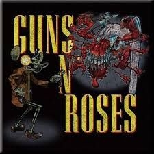 Guns N' Roses - Guns N' Roses Fridge Magnet: Attack magnet i gruppen MERCH hos Bengans Skivbutik AB (1556198)