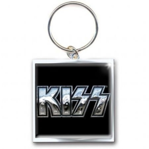 Kiss - Chromo logo metal keychain i gruppen Minishops / Kiss hos Bengans Skivbutik AB (1556221)