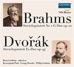 Brahms / Dvorák - String Quintet No. 2 / String Quint i gruppen CD hos Bengans Skivbutik AB (1556685)