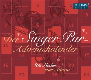 Various - Der Singer Pur Adventskalender i gruppen CD hos Bengans Skivbutik AB (1560856)