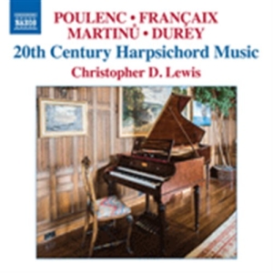 Françaix / Martinu / Poulenc - 20Th Century Harpsichord Music i gruppen CD hos Bengans Skivbutik AB (1561681)