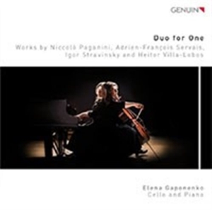 Paganini / Stravinsky / Villa-Lobos - Duo For One i gruppen VI TIPSER / Julegavetips CD hos Bengans Skivbutik AB (1705910)