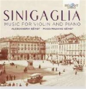 Sinigaglia Leone - Music For Violin And Piano i gruppen CD hos Bengans Skivbutik AB (1708718)