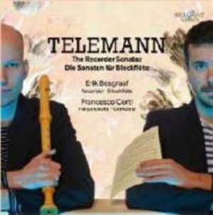 Telemann G P - The Recorder Sonatas i gruppen CD hos Bengans Skivbutik AB (1708720)