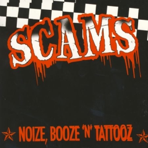 Scams - Noize Booze 'N' Tattooz i gruppen CD hos Bengans Skivbutik AB (1710894)