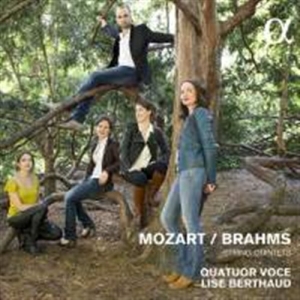 Brahms Johannes / Mozart W A - String Quintets i gruppen CD hos Bengans Skivbutik AB (1712664)