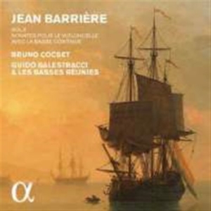 Barrière Jean - Sonatas For Cello & Basso Continuo, i gruppen CD hos Bengans Skivbutik AB (1712667)